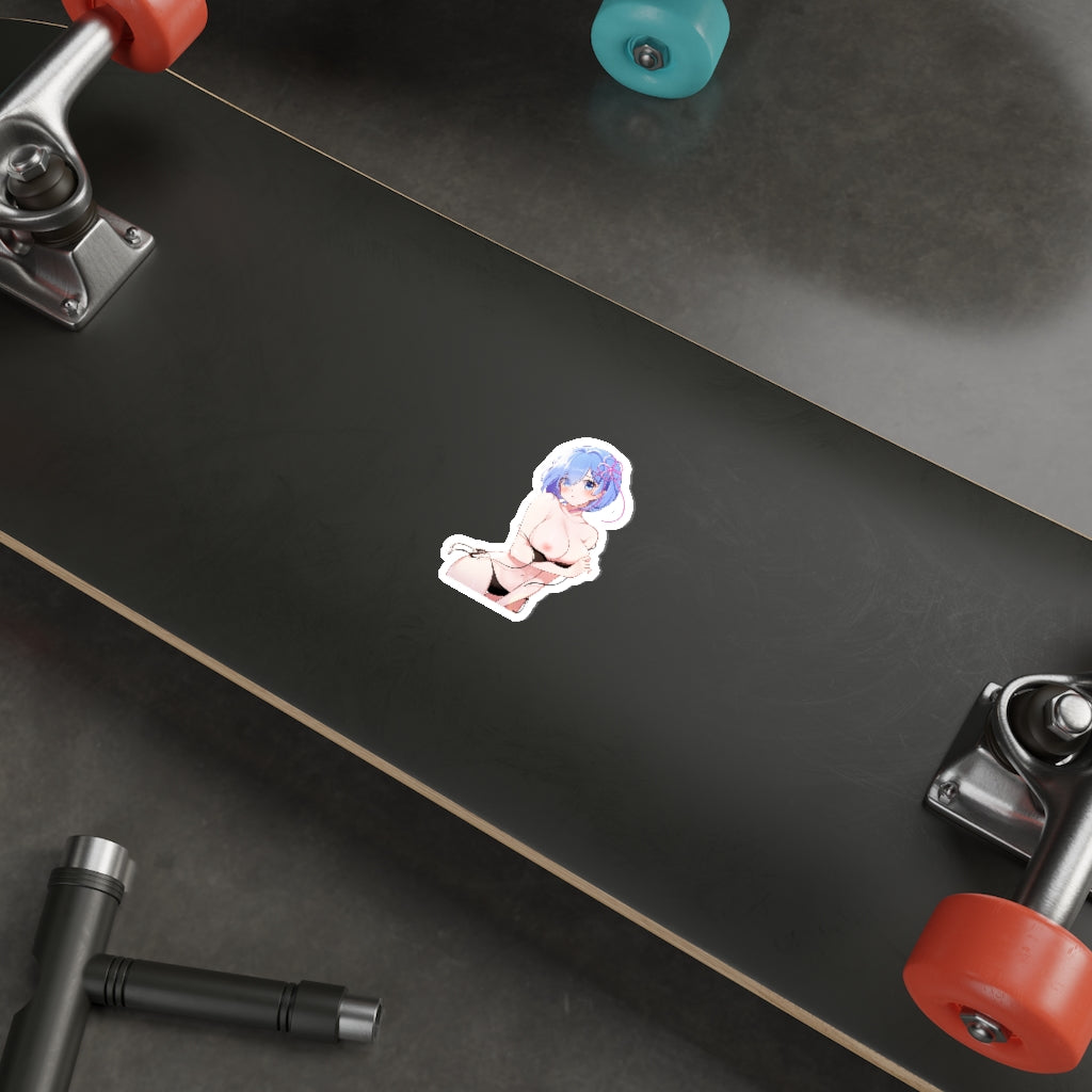 Nude Rem Re Zero Waterproof Sticker - Ecchi Vinyl Decal