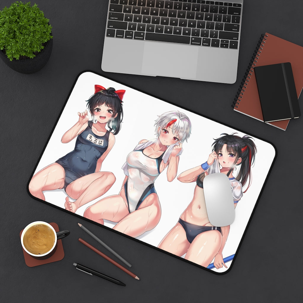 Inuyasha Yashahime Swimsuit Waifus Gaming Desk Mat - Anime Mousepad - Sexy Girls Playmat