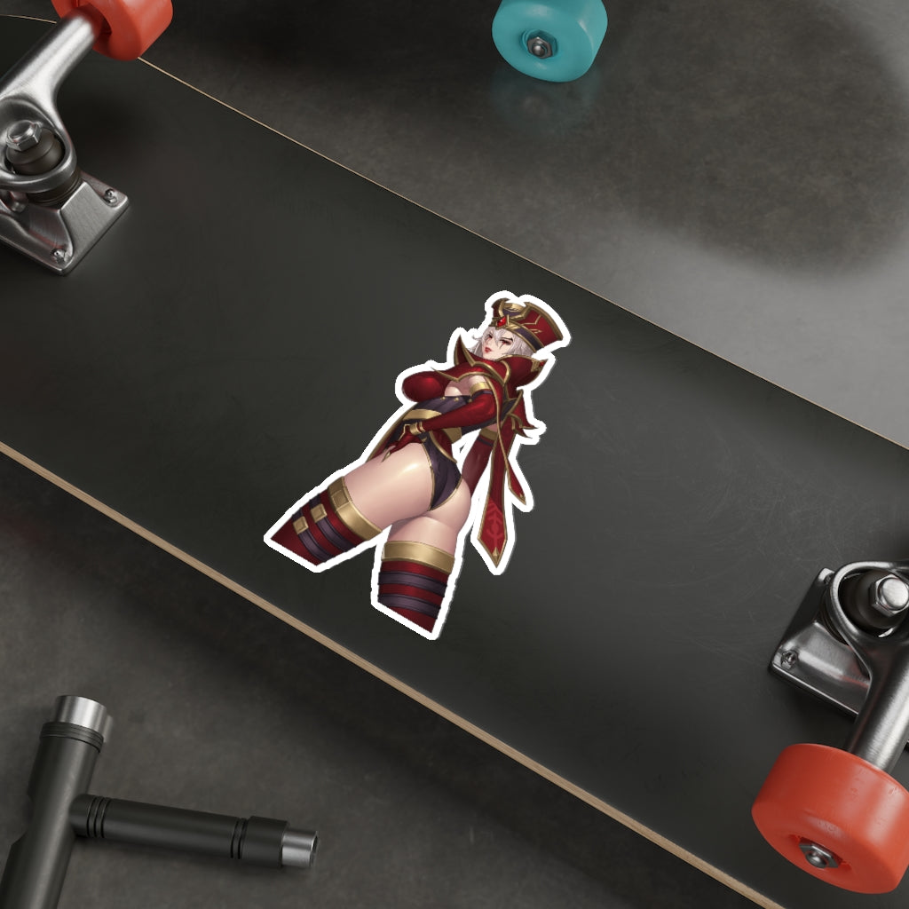 Sexy Priest Sally Whitemane Warcraft Waterproof Sticker - Ecchi Vinyl Decal