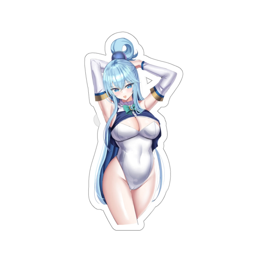 Konosuba Aqua Sexy Bodysuit Waterproof Sticker - Ecchi Vinyl Decal