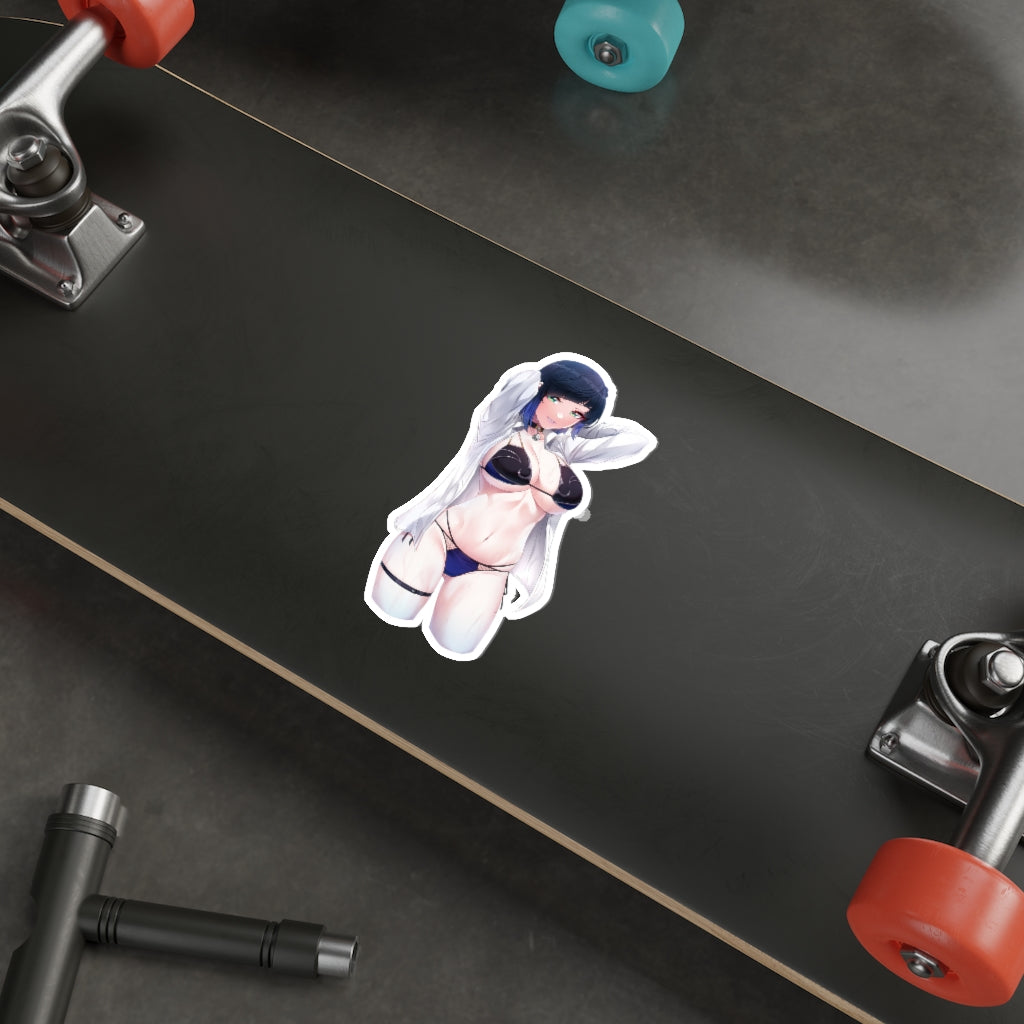 Sexy Boobs Yelan Genshin Impact Waterproof Sticker - Ecchi Vinyl Decal