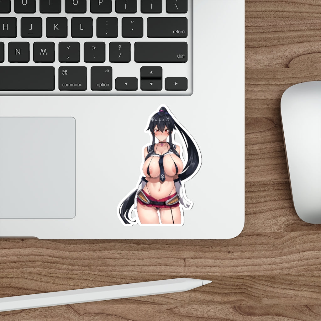 Big Boobs Yahagi Kanta Collection Waterproof Sticker - Ecchi Vinyl Decal