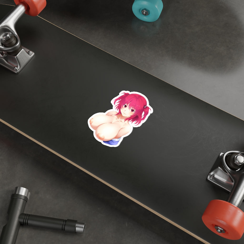 Touhou Koma Onozuka Topless Tits Waterproof Sticker - Ecchi Vinyl Decal