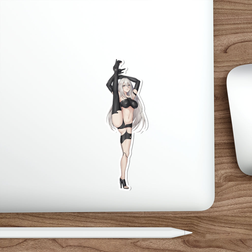 Nier Automata Split A2 Waterproof Sticker - Vinyl Ecchi Decal