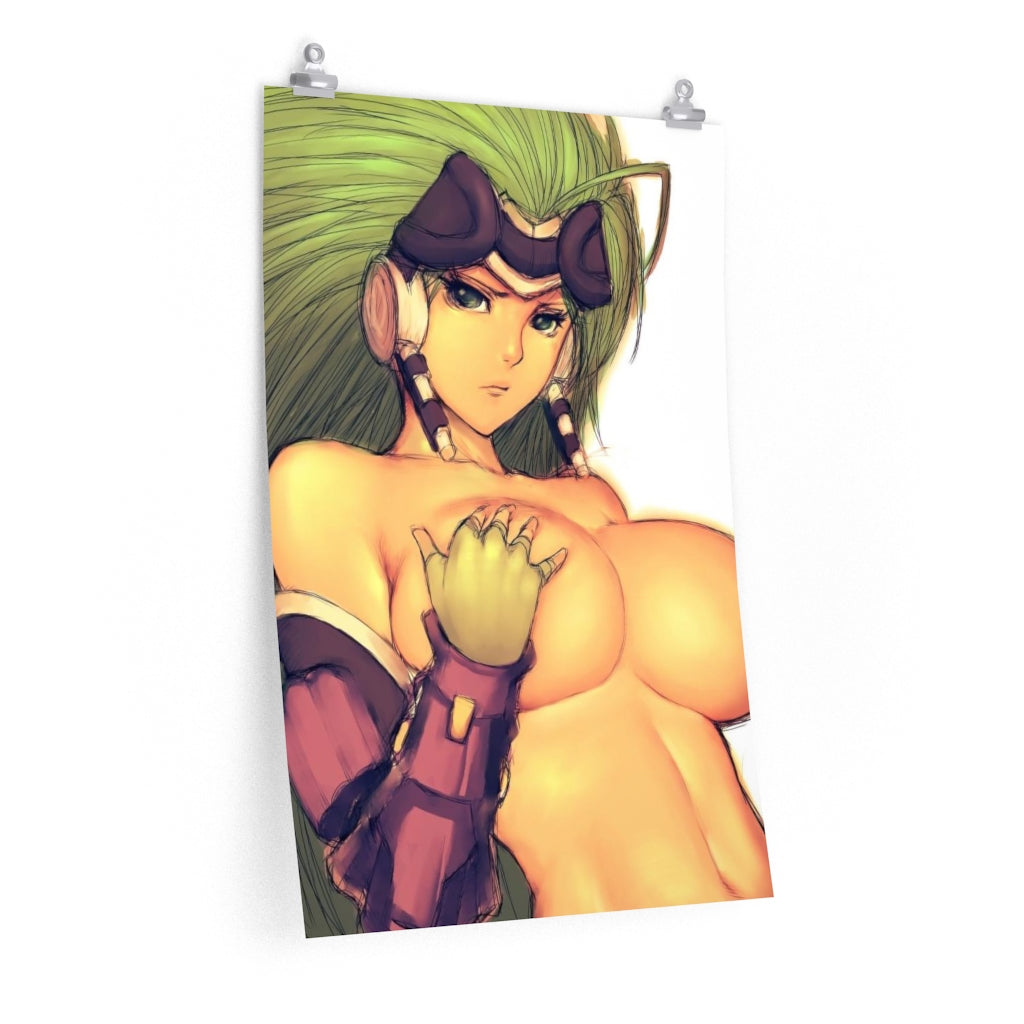 Aschen Brodel Super Robot Wars Poster - Lewd Premium Matte Vertical Poster - Adult Wall Art