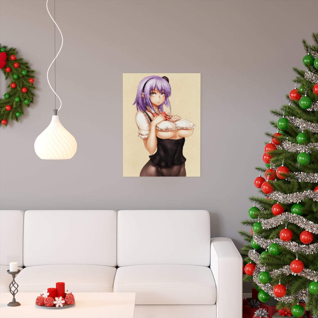 Shidare Hotaru Dagashi Kashi Poster - Lewd Premium Matte Vertical Poster - Adult Wall Art