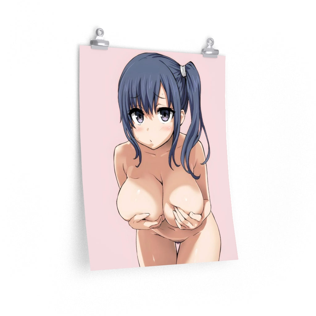 Affiche Ecchi de Imai Midori Shirobako nue - Affiche verticale mate de qualité supérieure obscène - Art mural pour adultes