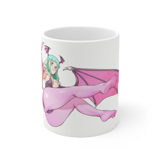 Tasse à café Morrigan sexy de Darkstalkers 11 oz 