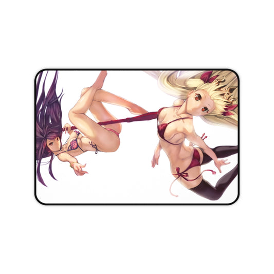 Fate Grand Order Ecchi Mousepad - Bikini Scathach And Ereshkigal Desk Mat - FGO Playmat