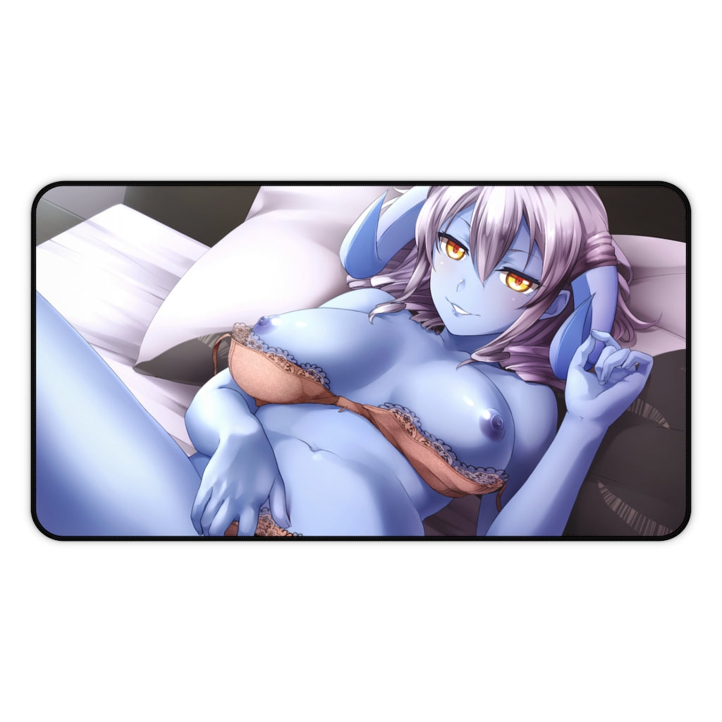 Celeste Luvendass HuniePop Nude Tits and Panties Desk Mat - Sexy Anime Girl Mousepad - Gaming Playmat