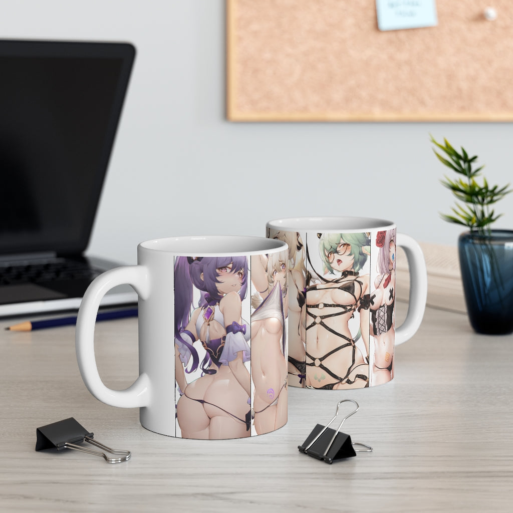 Genshin Impact Sexy Waifus Mug 11oz