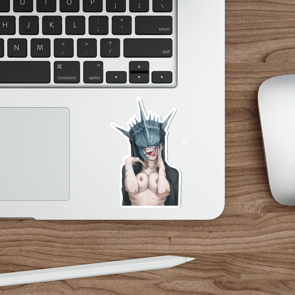 Topless Mouth of Sauron Tolkien Lord of the Rings Waterproof Sticker - Ecchi Vinyl Decal