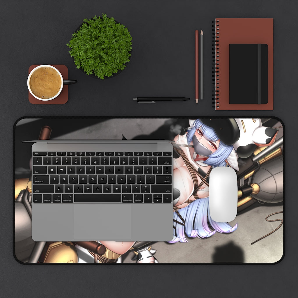 Granblue Fantasy Sexy Mousepad - Cow Girl Shatola Bondage Anime Desk Mat - Ecchi Playmat