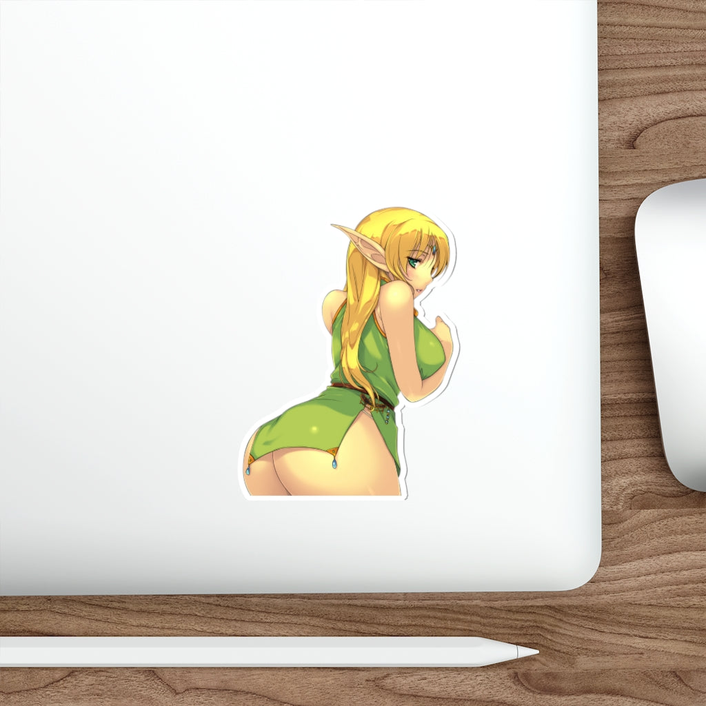 Record of Lodoss War Thick Deedlit Waterproof Sticker - Ecchi Vinyl Decal