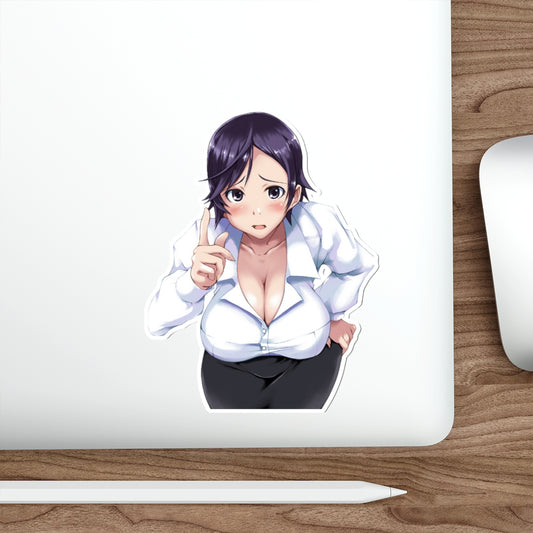 Gal Gun Rena Kuribayashi Big Boobs Ecchi Vinyl Decal Waterproof Sticker - Ecchi Vinyl Decal