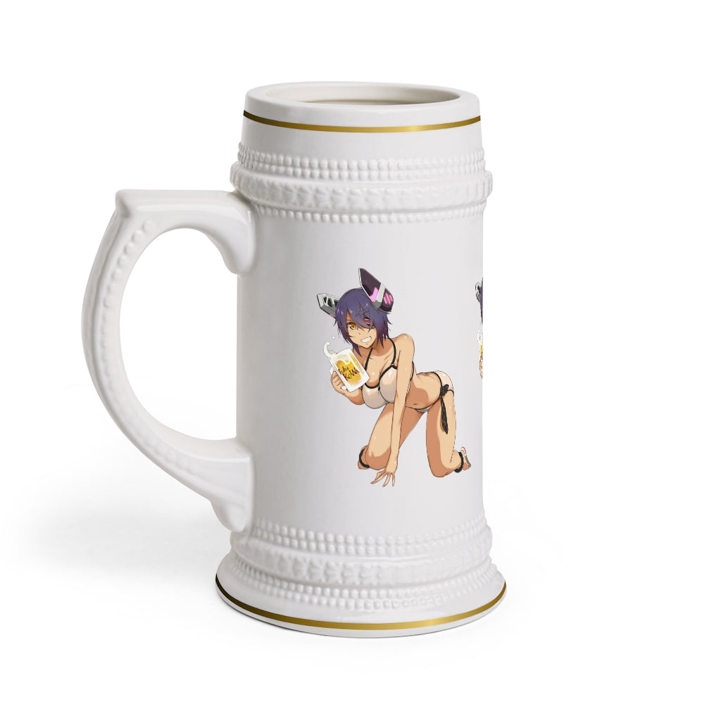 Beer Stein Mug - Sexy Gift for Beer Lover - Tenryuu Kancolle Kantai Collection