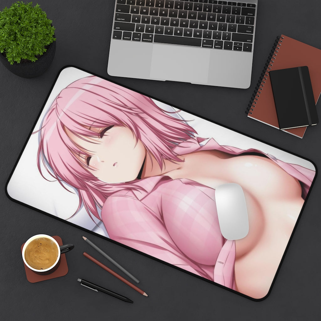 Touhou Sexy Mousepad - Sleepy Yuyuko Desk Mat - Ecchi Playmat