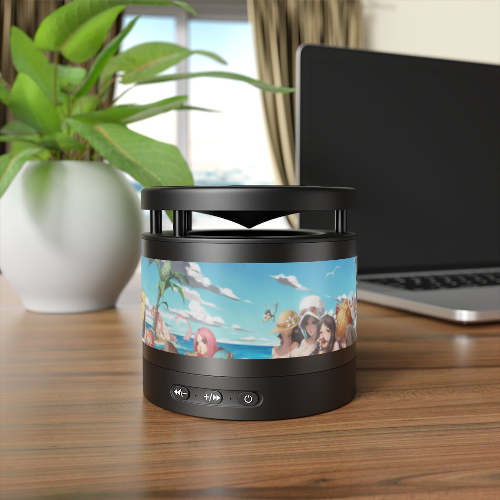 One Piece Metal Bluetooth Speaker and Wireless Charging Pad