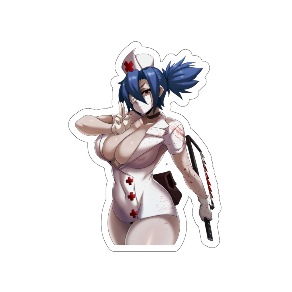 Nurse Valentine Skullgirls Waterproof Sticker - Ecchi Vinyl Decal