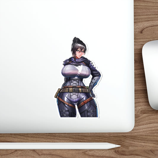 Apex Legends Busty Wraith Waterproof Sticker - Ecchi Vinyl Decal