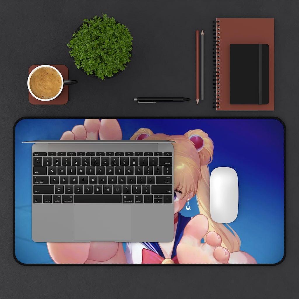 Sailor Moon Sexy Mousepad - Feet Fetish Anime Desk Mat - Ecchi Playmat