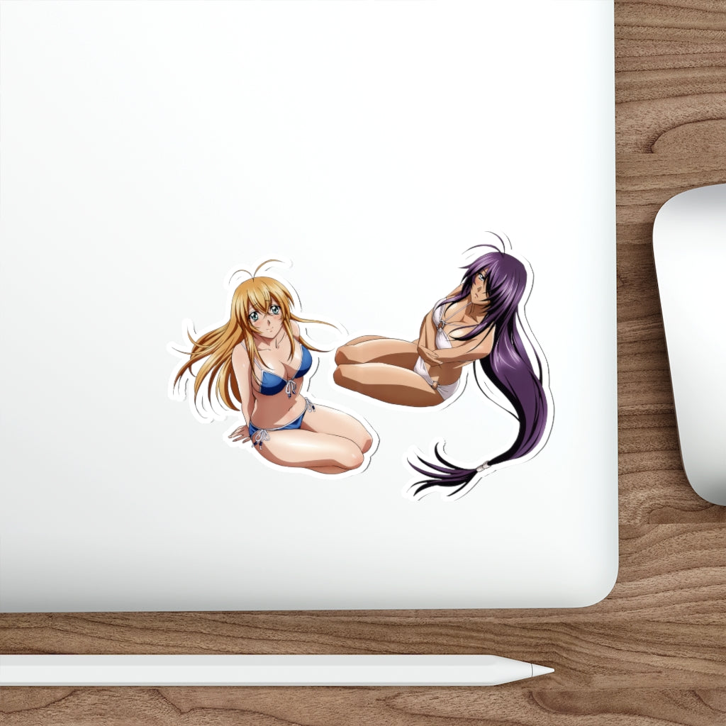 Ikkitousen Sexy Bikini Hakufu Sonsaku and Kanu Unchou Waterproof Sticker - Ecchi Vinyl Decal