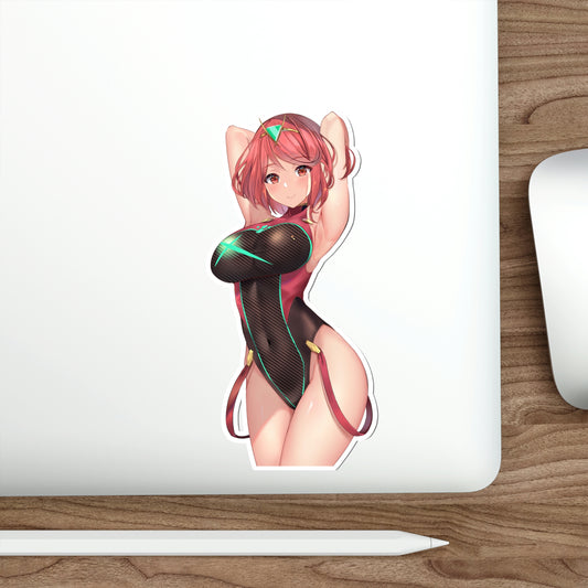 Xenoblade Pyra Swimsuit Waterproof Sticker - Ecchi Vinyl Decal