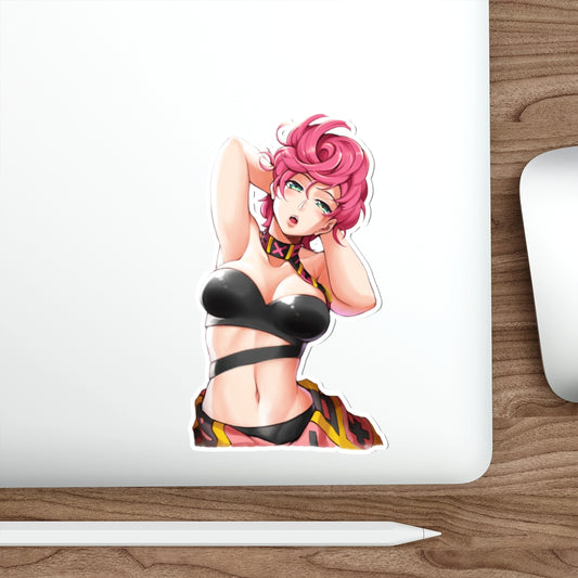 JoJo Trish Una Waterproof Sticker - Ecchi Vinyl Decal