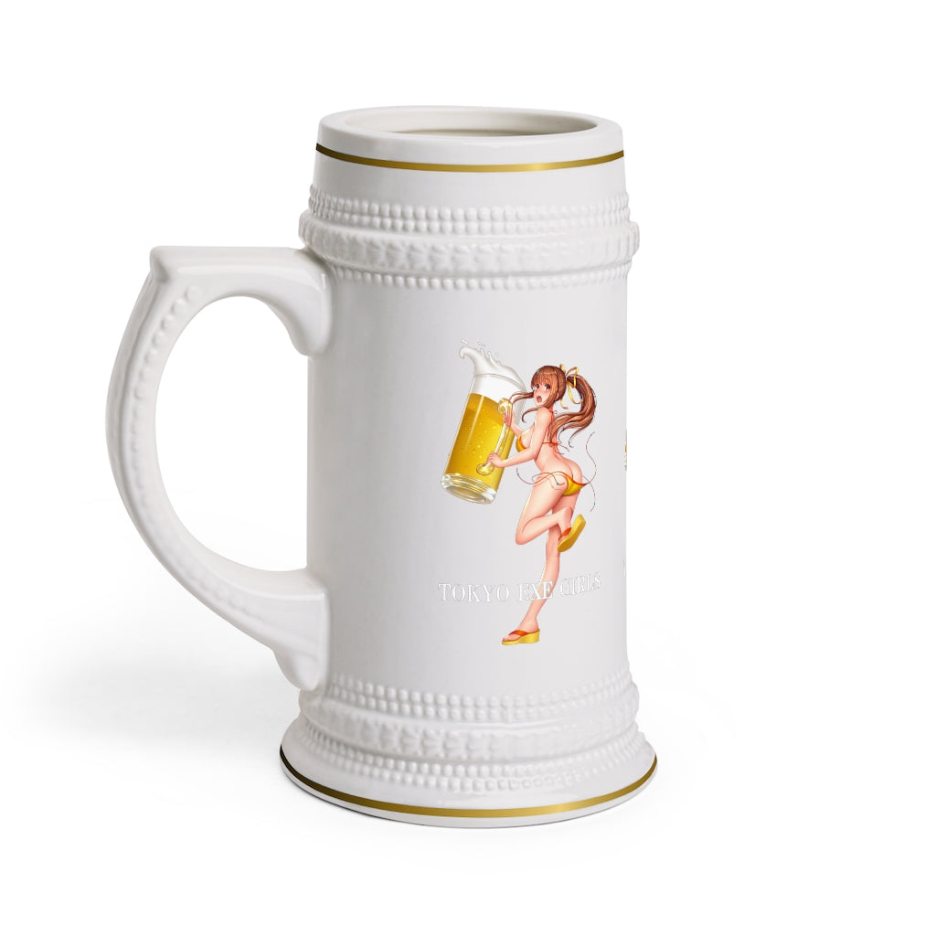 Beer Stein Mug - Sexy Gift for Beer Lover - Tokyo EXE Girls Gaien Nozomi Bikini