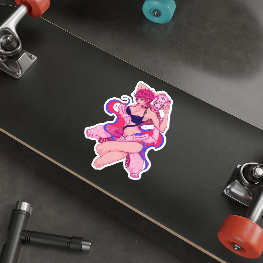 JoJo Sexy Trish Una and Spice Girl Waterproof Sticker - Ecchi Vinyl Decal