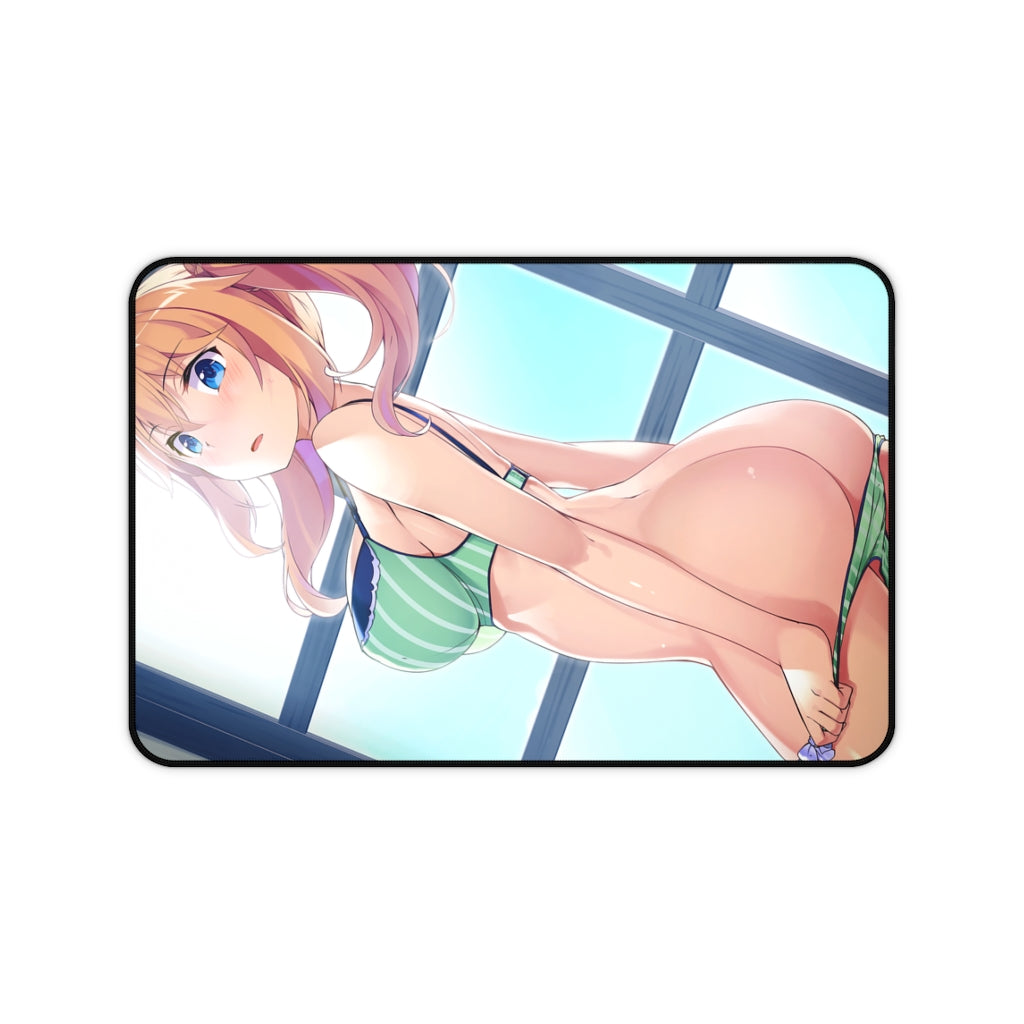 Under One Wing Sexy Mousepad - Sasaki Kazusa Ecchi Desk Mat - Gaming Playmat