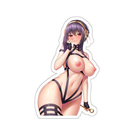 Spy X Family Nude Tits Yor Forger Waterproof Sticker - Ecchi Vinyl Decal