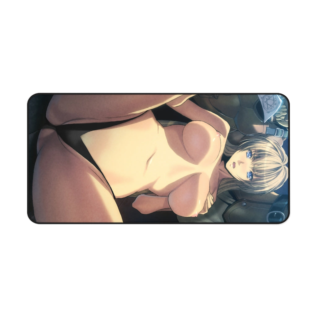 Nude Tits Sean Ari Bastard Desk Mat - Ecchi Mousepad - Adult Playmat