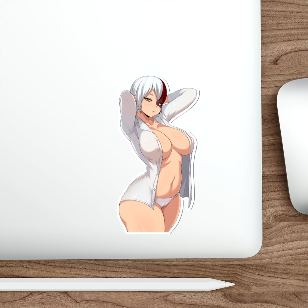 Todoroki Shoto Gender Swap My Hero Academia Waterproof Sticker - Ecchi Vinyl Decal