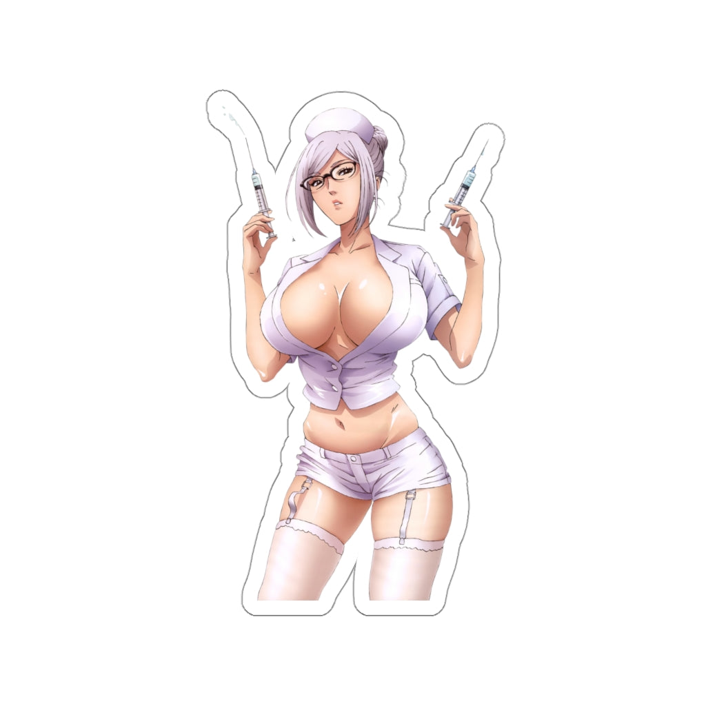 Sexy Nurse Meiko Shiraki Prison School Waterproof Sticker - Ecchi Vinyl Decal