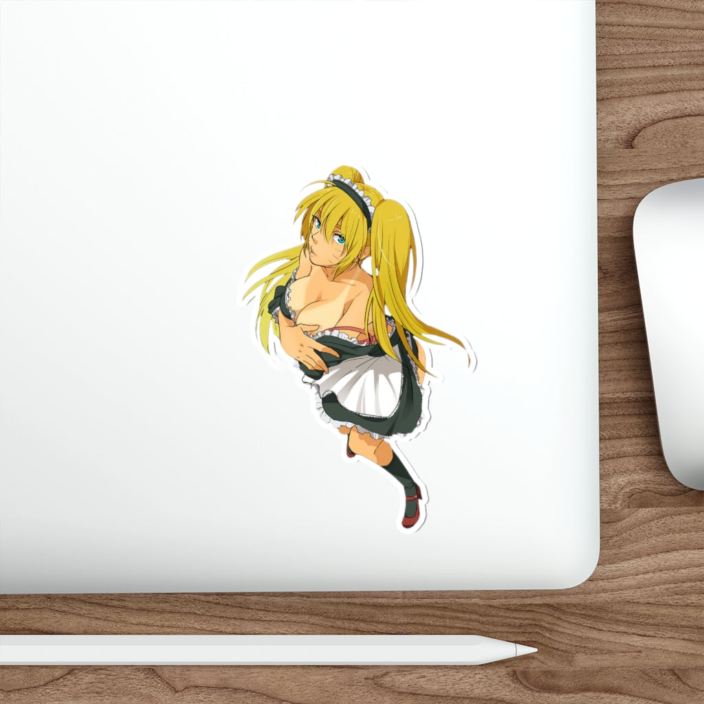 Sexy Maid Jutsu Naruko Naruto Waterproof Sticker - Ecchi Vinyl Decal