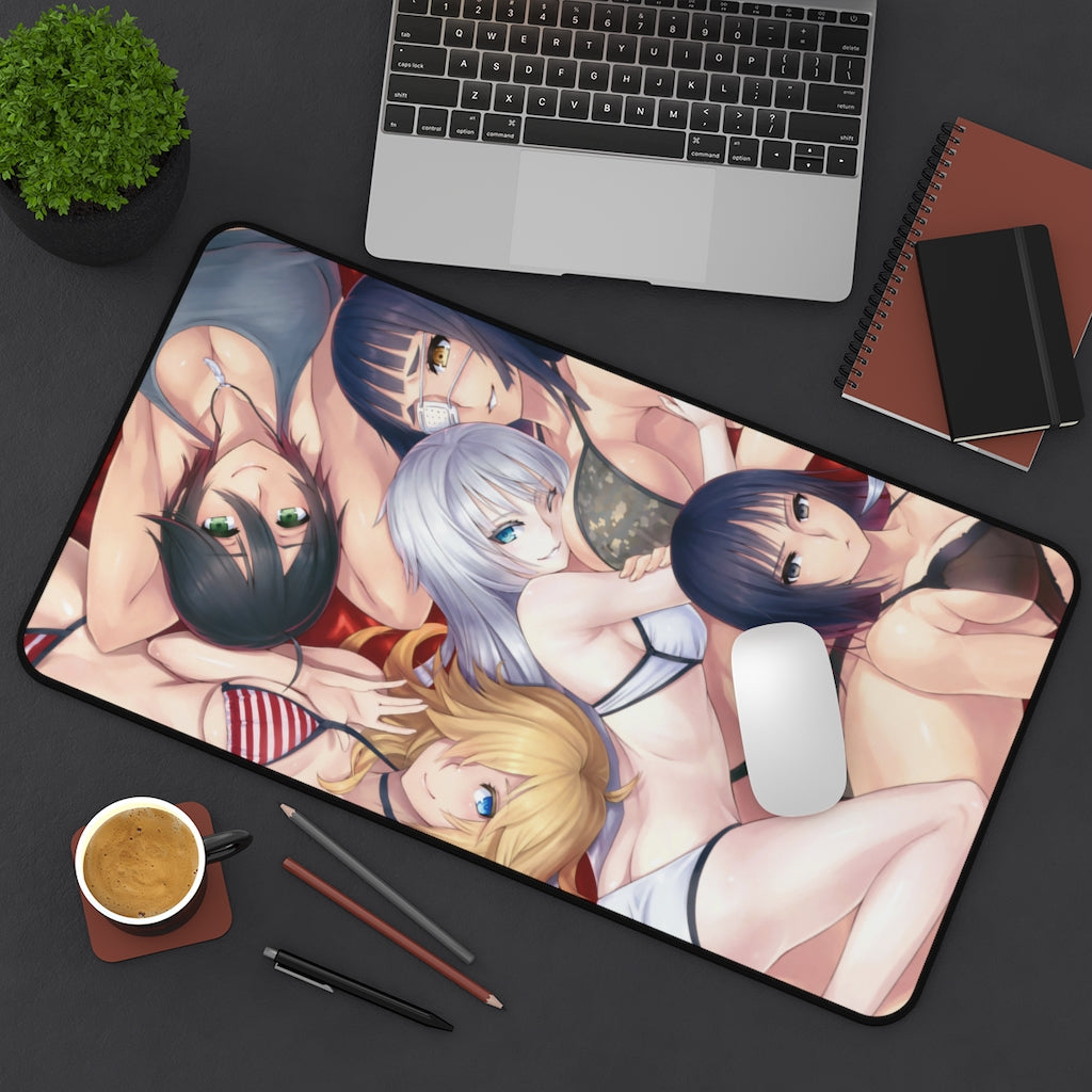 Jormungand Bikini Waifus Mousepad - Gaming Playmat