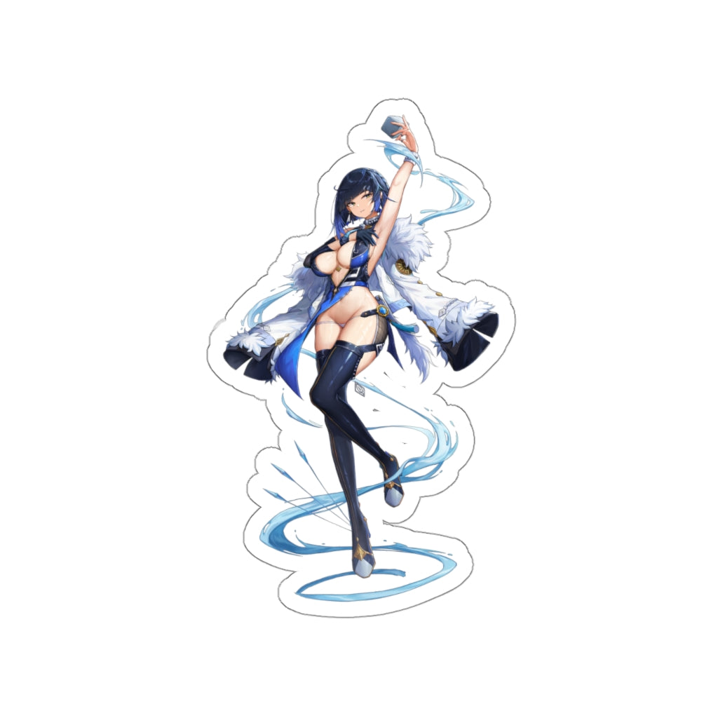 Sexy Yelan Genshin Impact Waterproof Sticker - Ecchi Vinyl Decal