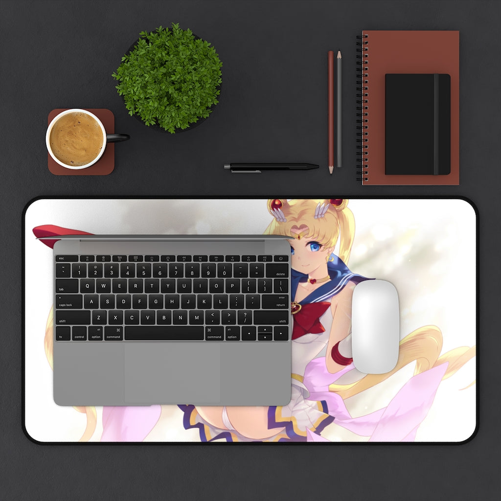 Sailor Moon Ecchi Mousepad - Tsukino Usagi Desk Mat - Large Mouse Pad - MTG Playmat