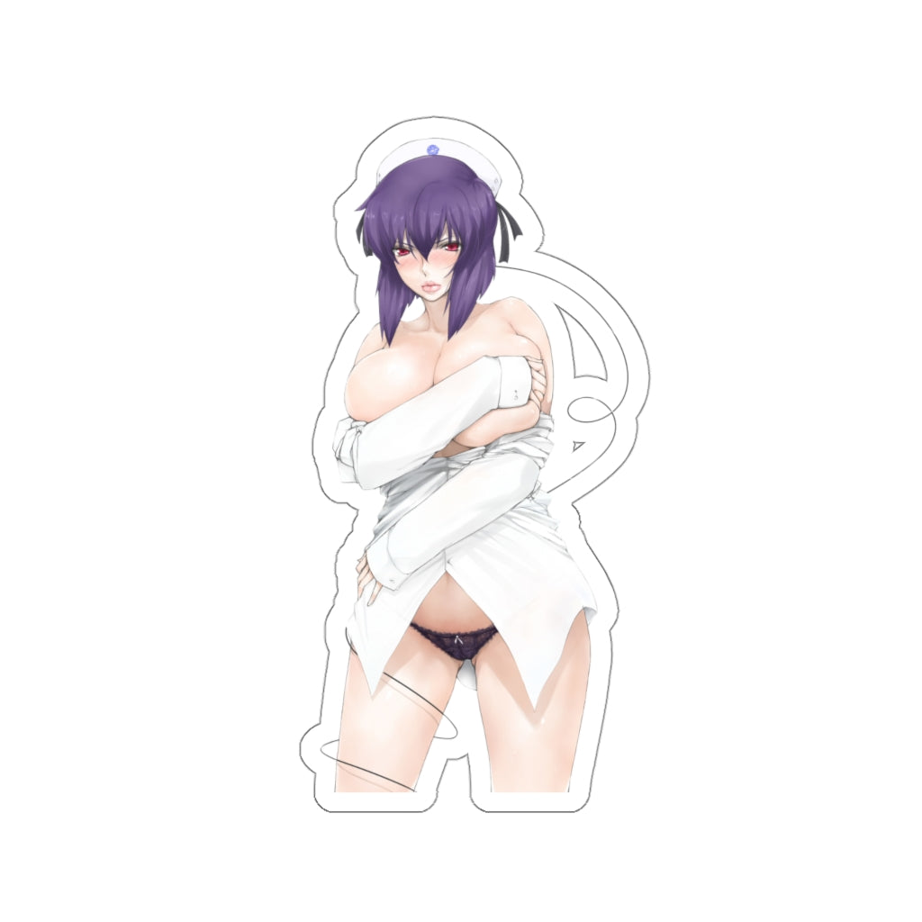 Ghost in The Shell Motoko Kusanagi Sexy Nurse Waterproof Sticker - Ecchi Vinyl Decal