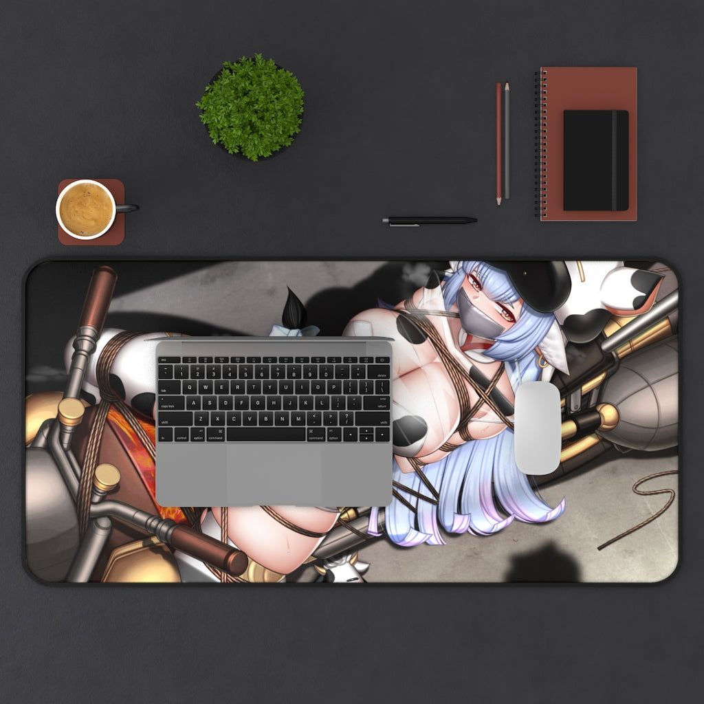 Granblue Fantasy Sexy Mousepad - Cow Girl Shatola Bondage Anime Desk Mat - Ecchi Playmat