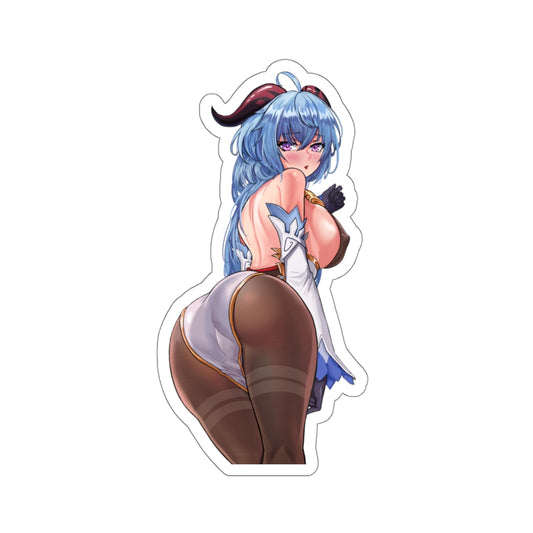 Big Bitt Ganyu Waterproof Sticker - Genshin Impact Ecchi Vinyl Decal