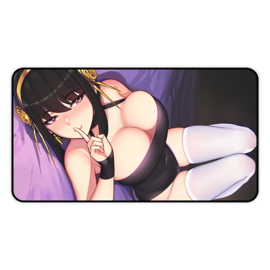 Spy x Family Queen of Thorns Yor Forger Waifu Mousepad - Gaming Playmat