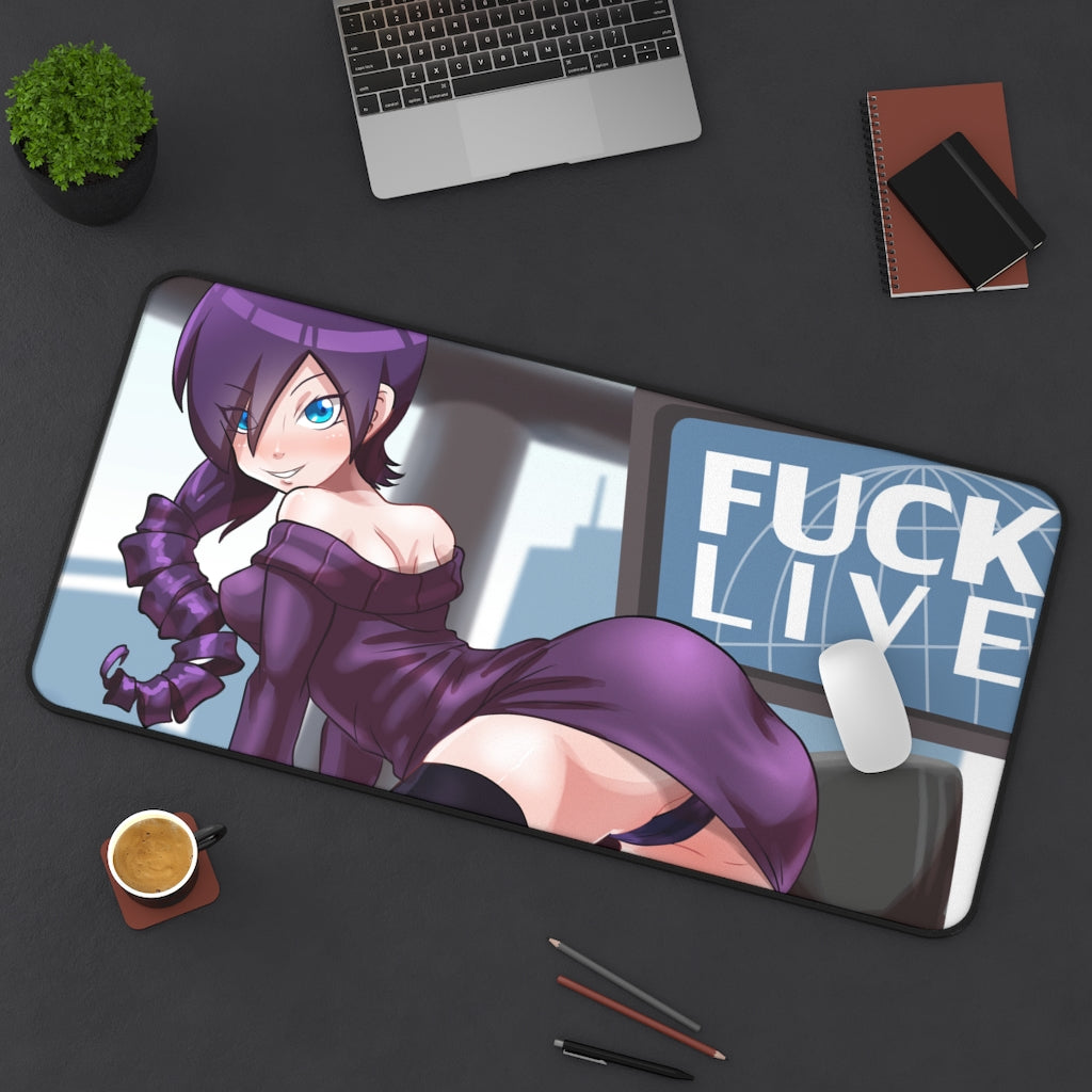 Zone Tan Zone Archive Desk Mat - Lewd Mousepad - Sexy Anime Girl Playmat