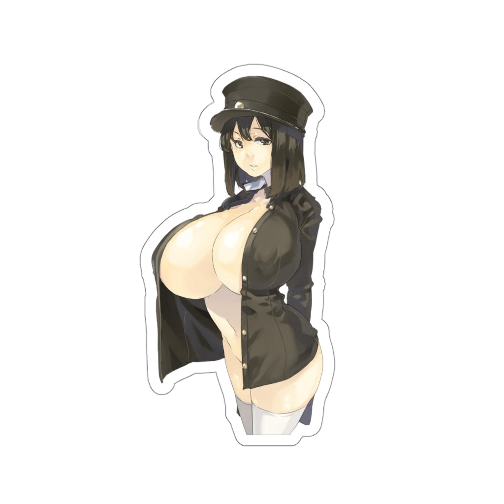 Huge Boobs Akitsu Maru Kantai Collection Waterproof Sticker - Ecchi Vinyl Decal