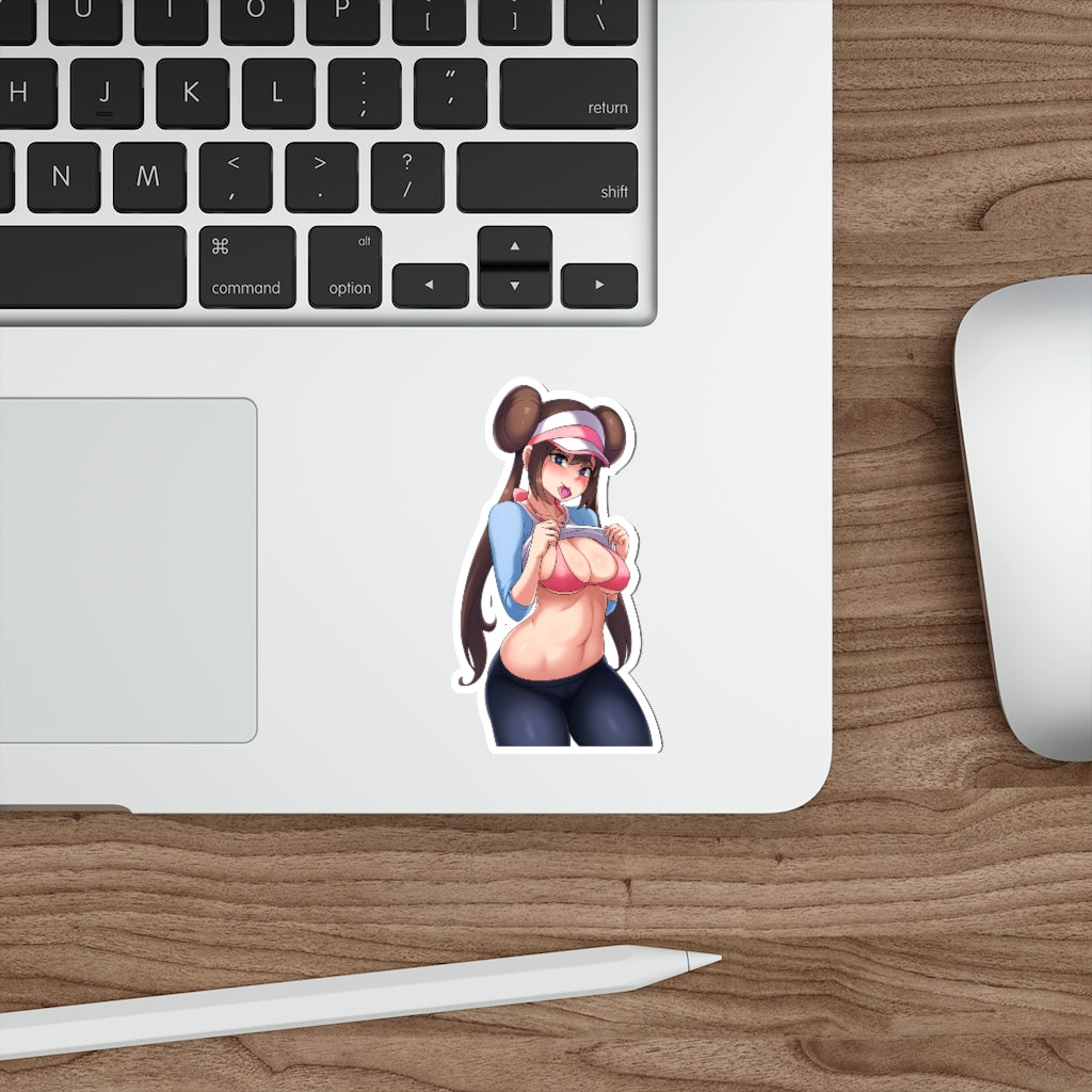 Rosa Pokemon Waterproof Sticker - Ecchi Vinyl Decal