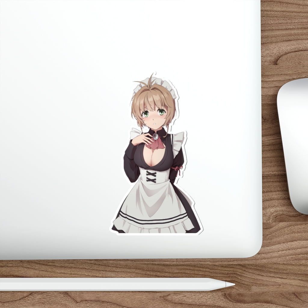 Card Captor Sakura Sexy Maid Waterproof Sticker - Ecchi Vinyl Decal