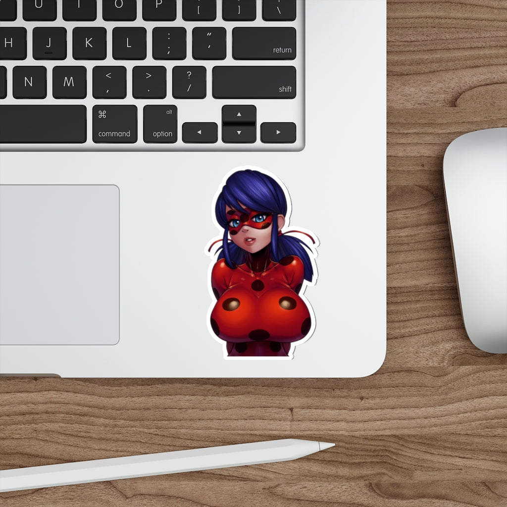 Miraculous Ladybug Big Tits Waterproof Sticker - Ecchi Vinyl Decal