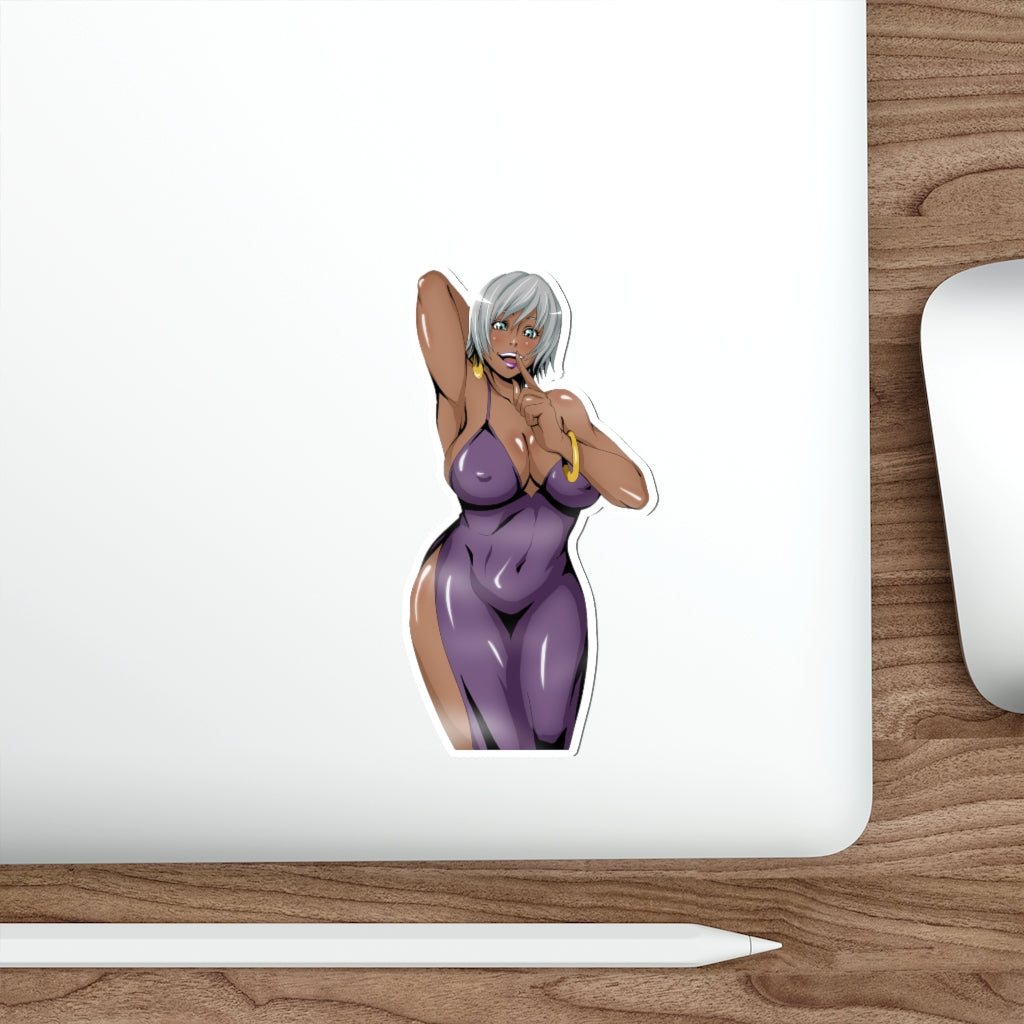 Thick Storm Waterproof Sticker - Ecchi Vinyl Decal