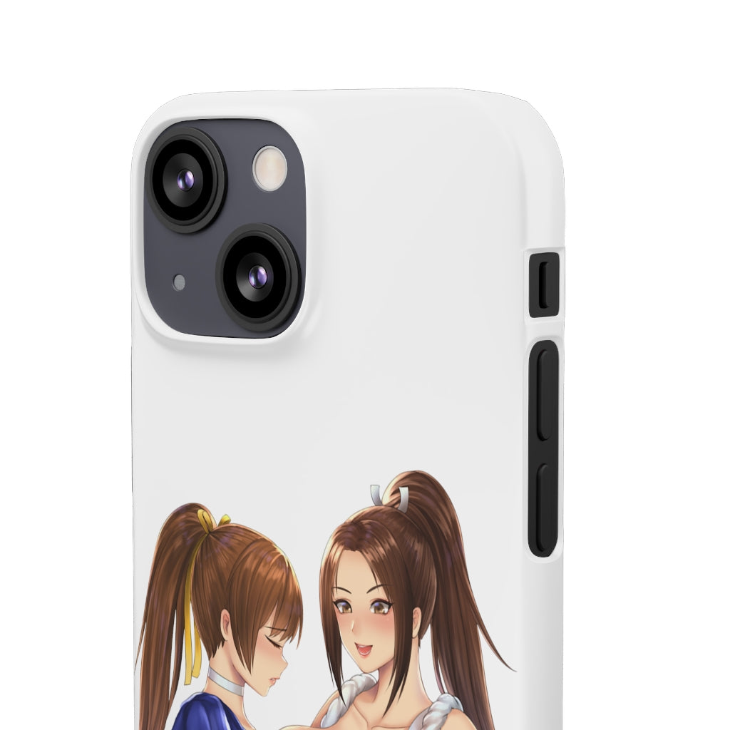 Oppai Anime Phone Case - Kawaii Aesthetic Snap Case - iPhone 13